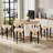 Modern Dining Chairs Set, 23.6" Counter Height Stools with Round Soft Padded Boucle Backless Seat-2019572759
