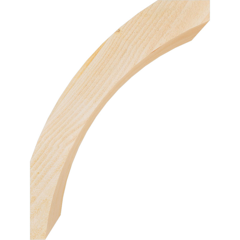 Genouillère Thorton, Sapin Douglas de 6 po (sciage brut), 18 po X P 24 po H