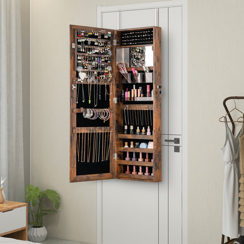 Jewelry Armoire, Brown