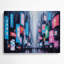 Sci Fi, affiche holographique murale en métal gris-123935860
