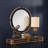 Samara Metal Round Wall Mirror