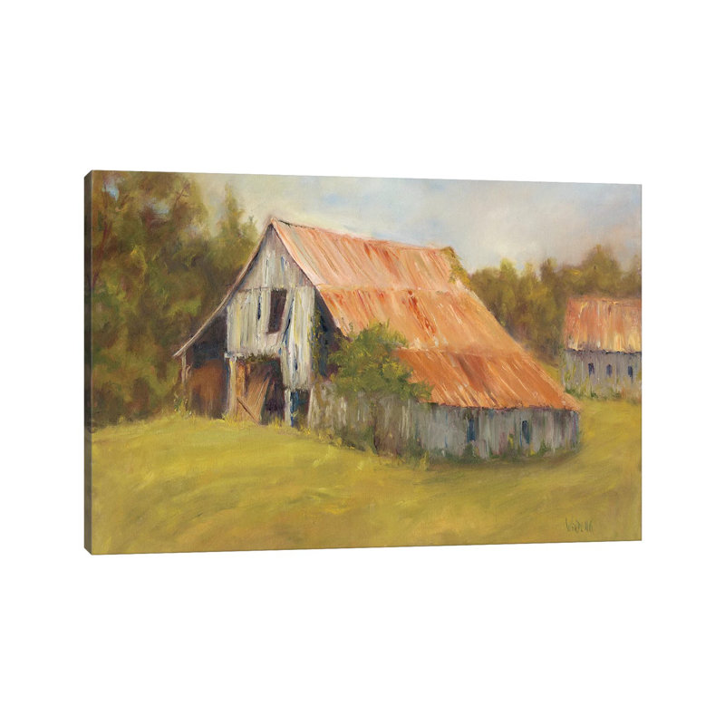 Tin Roof 1 Piece Wrapped Canvas Painting, 66.04 cm H x 45.72 cm W x 1.91 cm D