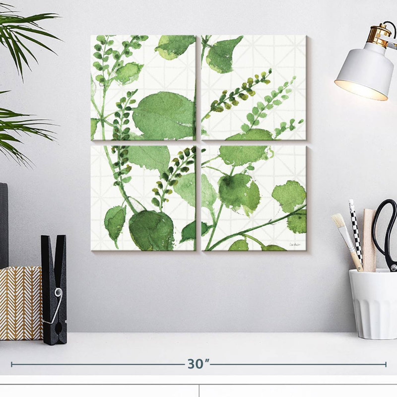 Harnek Mixed Greens XXII, H 18 po x l 18 po