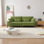 Canapé en velours vert profond de 103 pouces - Canapé 3 places spacieux et confortable pour le salon, la chambre à coucher ou un appartement-129023845