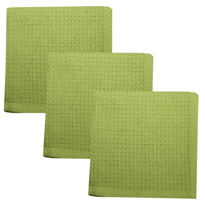 Cotton Waffle Dish Cloth Kitchen Towel