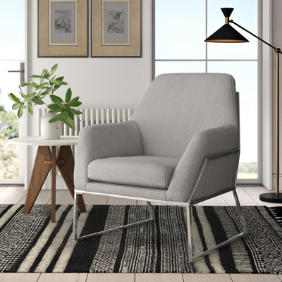 Sankey 30.75" Wide Tufted Polyester Armchair