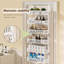 Organisateur de garde-manger à 6 niveaux avec paniers en maille, étagère à épices réglable et stable pour la cuisine, la salle de bain, la chambre à coucher et le rangement pour bébé avec paniers en maille, réglable, stable, étagère à épices