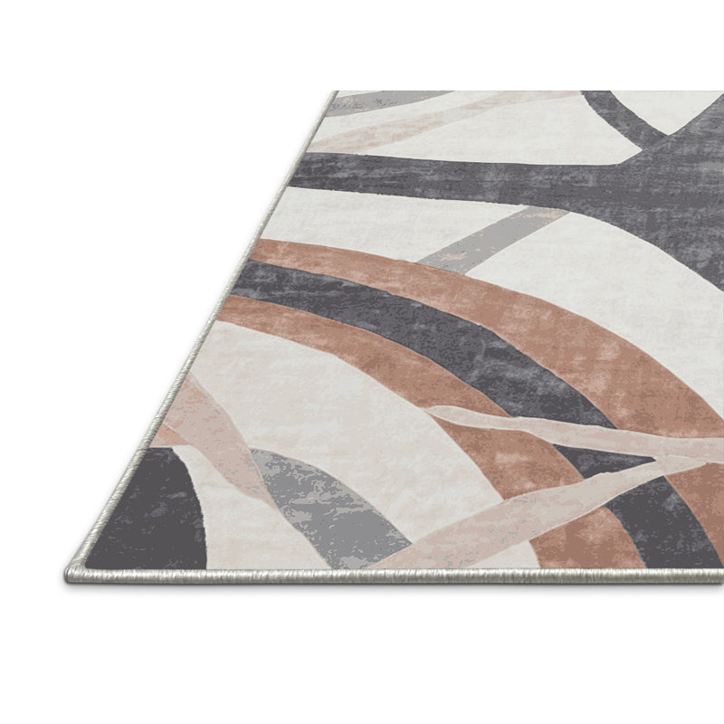 Tapis blanc soyeux et moelleux