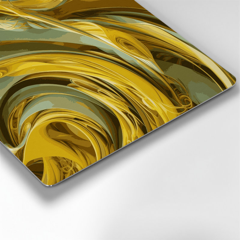 «Biomorphic Abstraction 21», art mural en métal brun