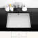 20"X15.5" White Ceramic Rectangular Undermount Bathroom Sink With Overflow