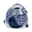 Caleta Stoneware Ceramic Owl Figurine with Intricate Hand-Painted Detailing-86750046