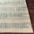 Sepviva Abstract Hand-Knotted Teal/Tan Area Rug-19403330