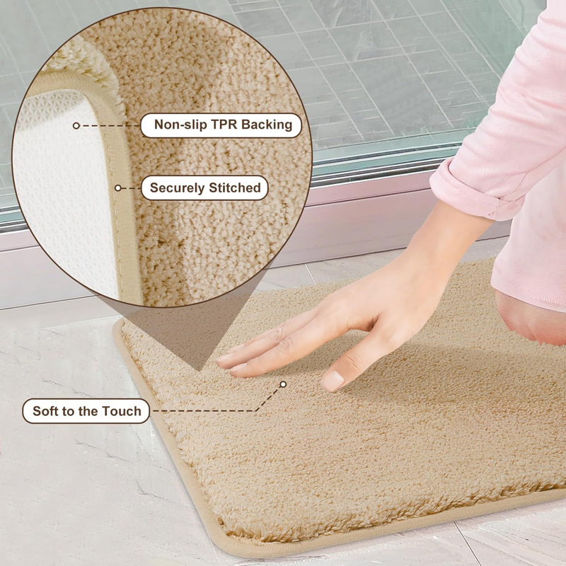 Bath Rug, Brown
