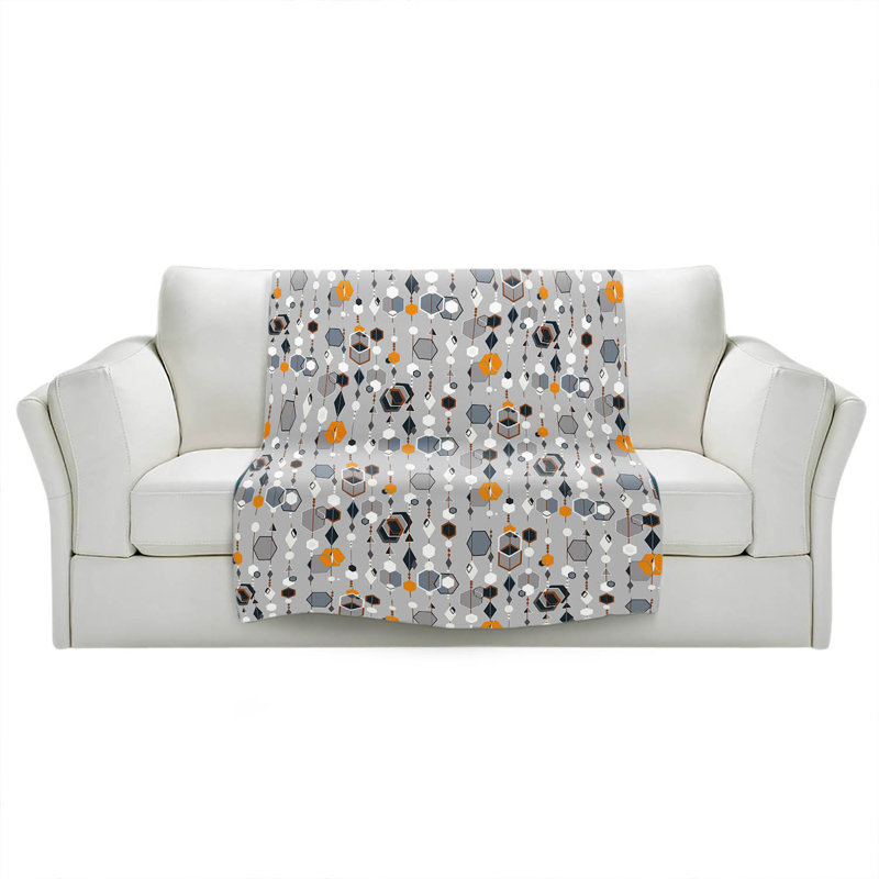 Hand Woven Throw Blanket, 68" x 80"