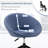 Orren Ellis Vansen Linen Task Chair-778299307