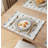 Boho Placemats Set for Dining Table