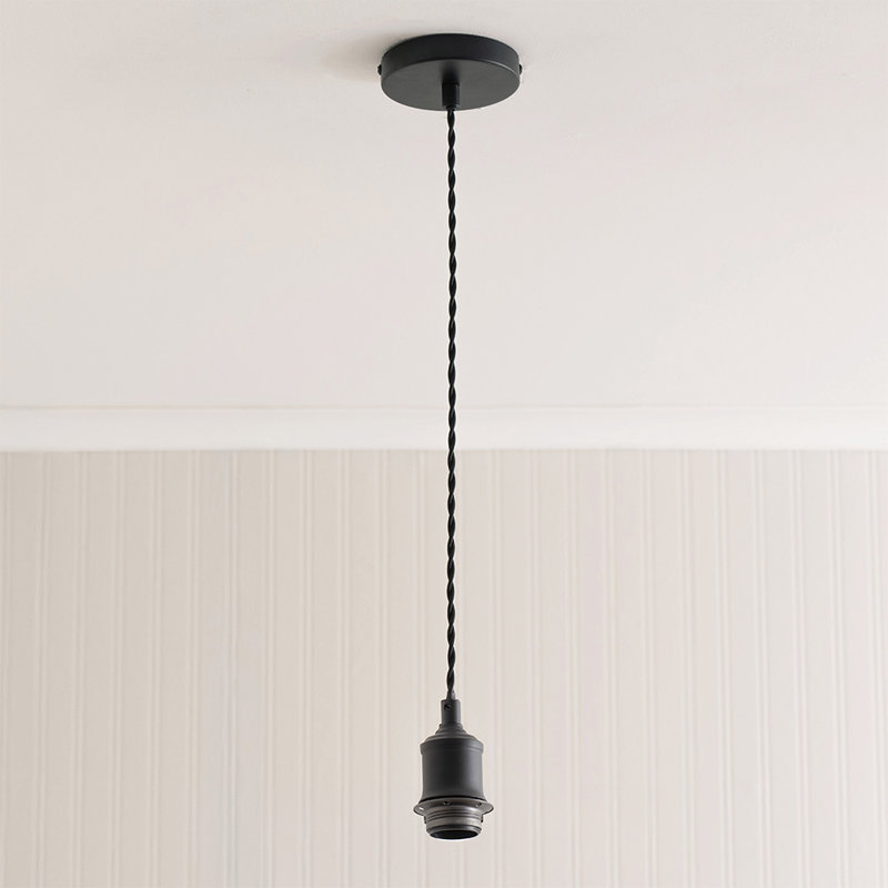 1 - Light Pendant, Matte Black