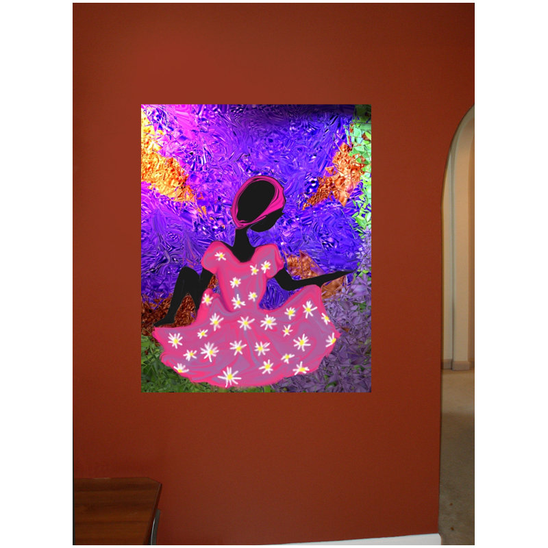 Non-Wall Damaging Wall Decal, 48" H x 38" W