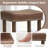 Javeon Upholstered Counter Stool with Solid Wood Frame-541349092-541349093
