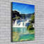 Waterfall Krka - Wrapped Canvas Print