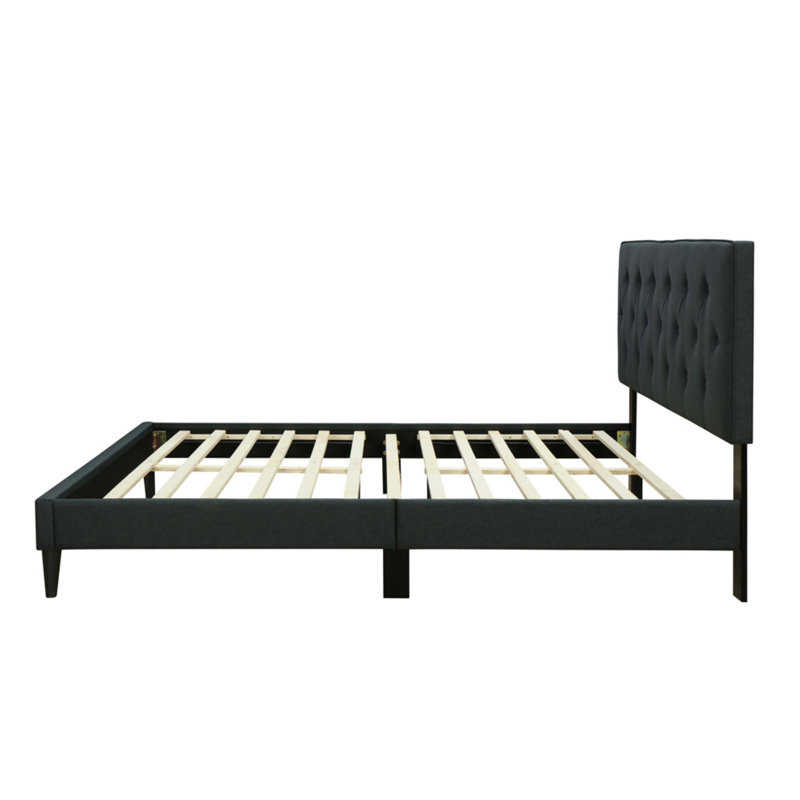 Tufted Bed W/ USB, Full