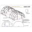 Abri de rangement simple en treillis l 30 pi x l 65 pi x H 15 pi PE-124356820