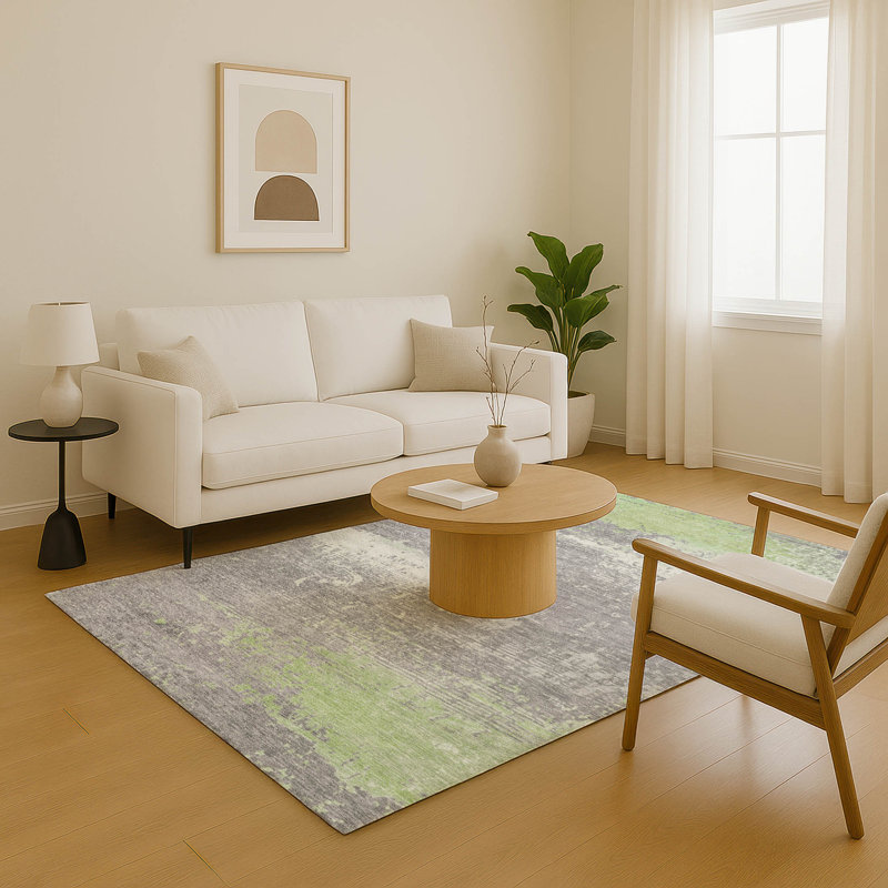 Premium Machine Washable Otte AMF1777 Modern Rug, Rectangle 10' x 14'