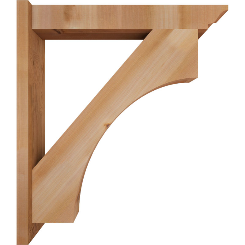 Persienne en bois Westlake, P 30 po x H 34 po, Cèdre rouge de l'Ouest l 5 1/2 po (lisse)