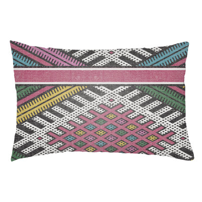 Lolita Pratt Indoor/Outdoor Lumbar Pillow