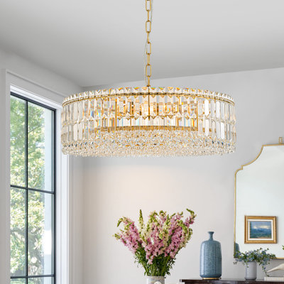 Lustre tambour à intensité variable Gormady