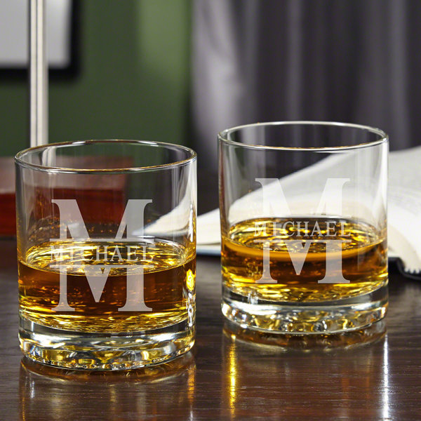 East Urban Home 10.25oz. Whiskey Glass Set 