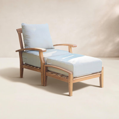 Teak Patio Lounge Chair