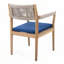 Chaises de salle à manger d'extérieur en bois d'acacia-788253223