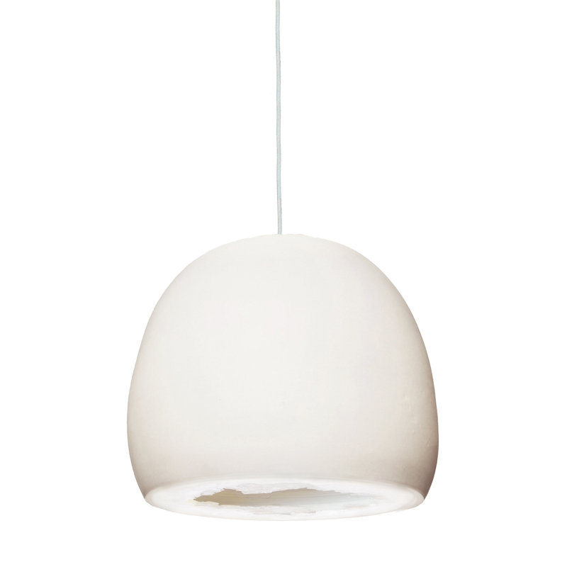 1 - Light Pendant, White, White