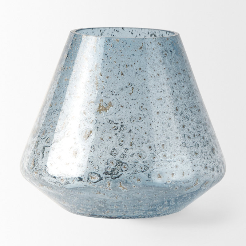 Daiym Glass Table Vase, 6.77" H x 7.80" W x 7.80" D" 