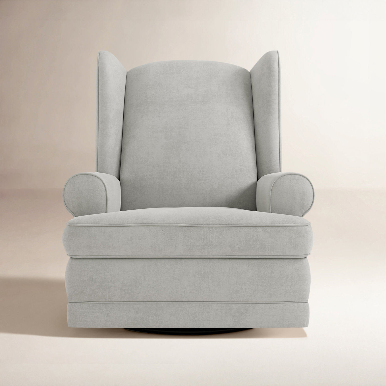 Serenity Swivel Glider, Steel Polyester Blend