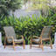 Nimes 2-Person Teak Outdoor Seating Group