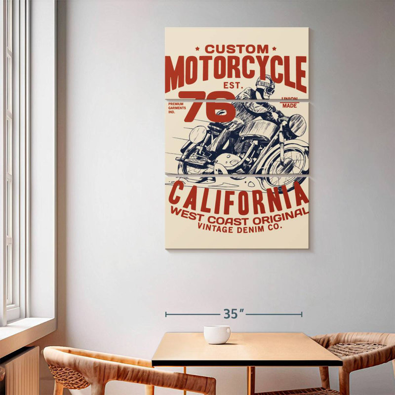 Tergel Custom Motorcycle Poster