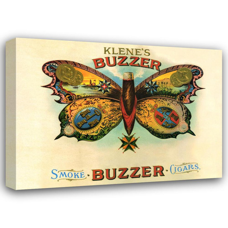 Klene's Buzzer Cigars, 18" H x 24" W