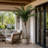82'' Faux Palm Tree in Pot