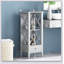 Armoire de salle de bain autoportante l 15,75 po x H 36,5 po x P 12,5 po Yarissa-68202687
