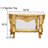 Ellieana 60'' Stone Top Console Table-49360849