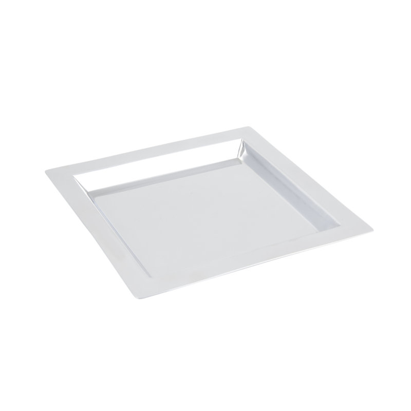 Bon Chef Stainless Steel Tray, 1.5" H x 11" L x 11" W