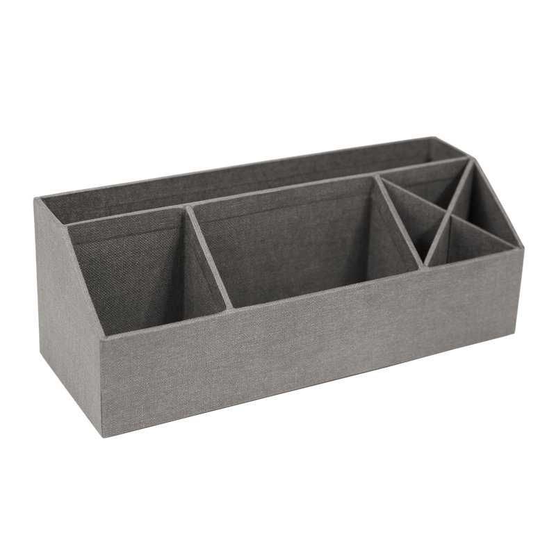 Organisateur de bureau Bigso Elisa - Organisateur de bureau durable, Gris toile