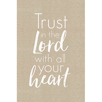 Lord With Heart - Wrapped Canvas Print