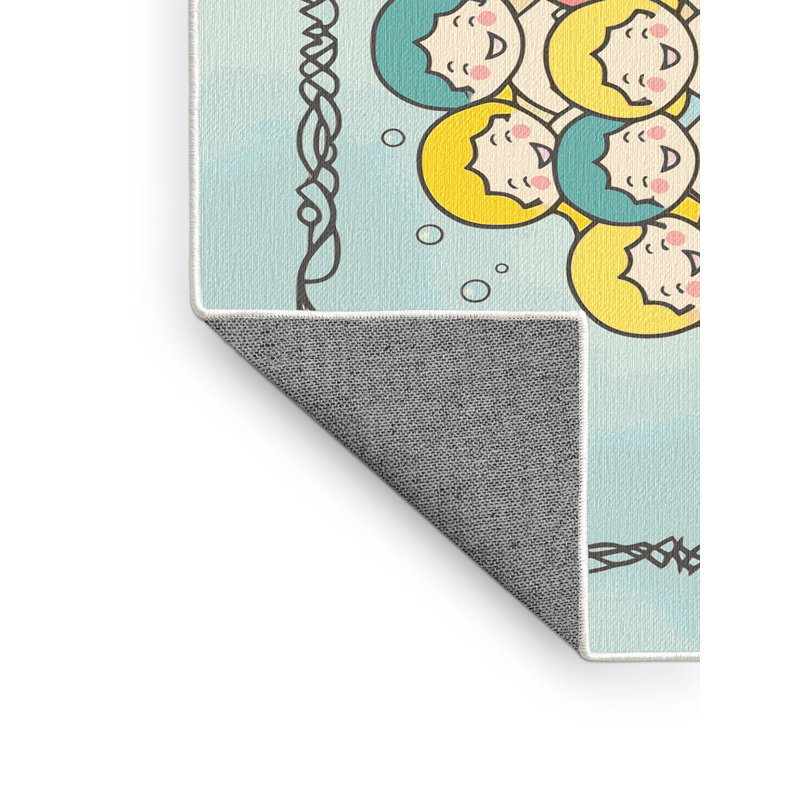 Tapis pour enfants Longshore Tides, Rectangle de 5 pi x 8 pi