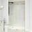 Elan E-Class 56-60" W x 76" H Sliding Frameless Shower Door with 3/8" Clear Glass-50553350