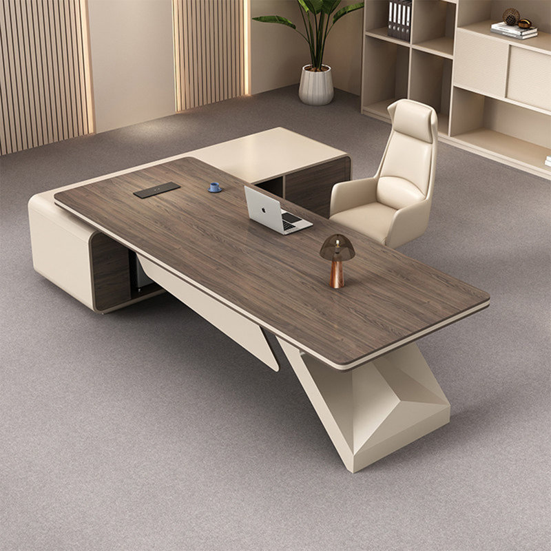 Table de direction en L 70,87 po, 29.53" H x70.87" W x 62.99" D