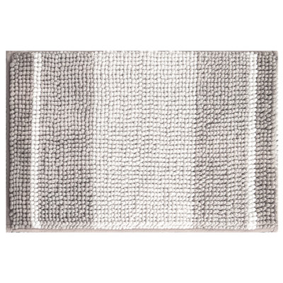 Mersin Gradient Chenille Water Absorbent Soft Plush Bath Rug