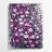 Watercolor Botanical 28 Purple Metal Wall Art-699610495